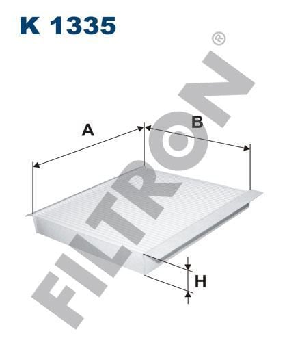 Filtron K1335 Polen Filtresi Fıat 500L 0.9-1.4-1.3 D -1.6 D  12=-