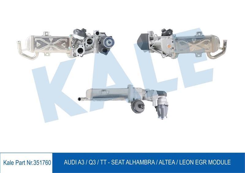 Kale 351760 Egr Soğutucusu Golf Caddy Polo Passat Octavıa 1.6 2.0