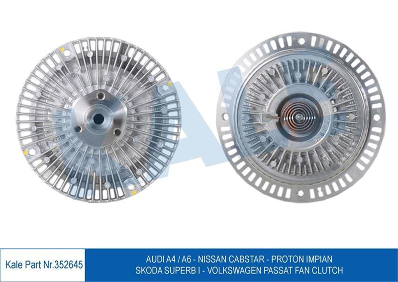 Kale 352645 Fan Termık Audı A4 / A6 - Nıssan Cabstar - Proton Imp