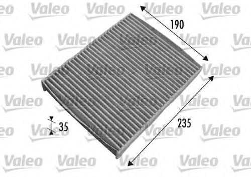 VALEO 701004 POLİFENOL KABİN FİLTRESİ Ford Fiesta. Fusion