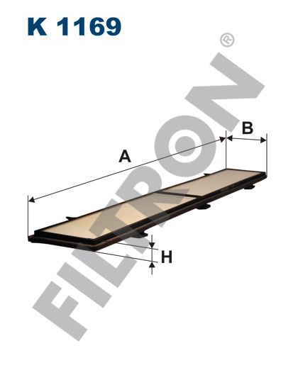 Filtron K1169 Polen Filtresi Bmw 1 Seri 116İ-118İ-120İ-130İ-Bmw 3