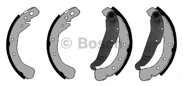 Bosch F026004658 Kampana Balata Astra G 1998 Sonrası Astra F 1991 Sonrası Astra H 0