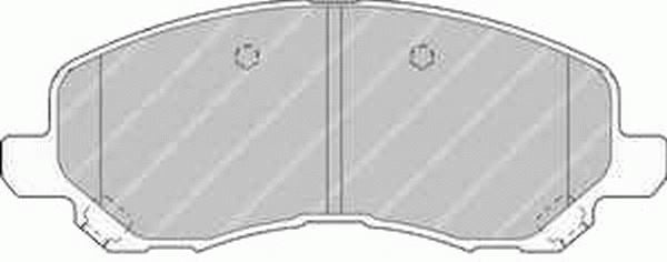 Ferodo Fdb1621 Fren Balatası Ön 4008  2012 Sonrası / Space Runner  99-02 As