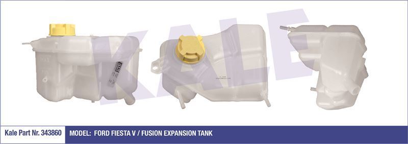 Kale 343860 Radyatör Yedek Su Deposu Fıesta V Fusıon