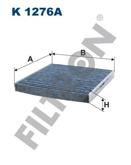 Filtron K1276A Kabin Filtresi Smart Fortwo Coupe / Cabrıo Iı (451