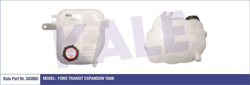 Kale 343865 Radyatör Yedek Su Deposu Transıt V184 2001 Sonrası Kapaklı