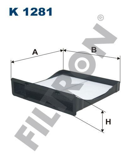 Filtron K1281 Kabin Filtresi Subaru Forester (Sj) 2.0Xt 240Hp 03/
