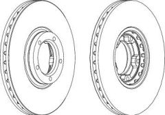 Magneti Marelli 360704001300 Fren Diski T15 94-00Tourneo 94-00Tr