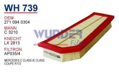 WUNDER WH739 HAVA  FİLTRESİ - MERCEDES C -KLASSE/ E-KLASSECOUPE-C