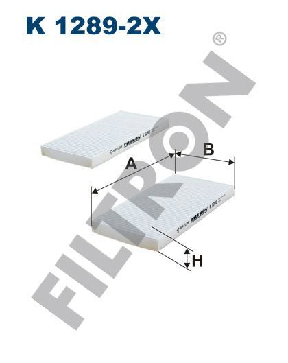 Filtron K1289-2X Kabin Filtresi Kıa Motors Sorento I (Jc) 2.5 Crd