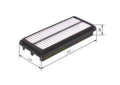 Bosch F026400004 Hava Filtresi Jeep