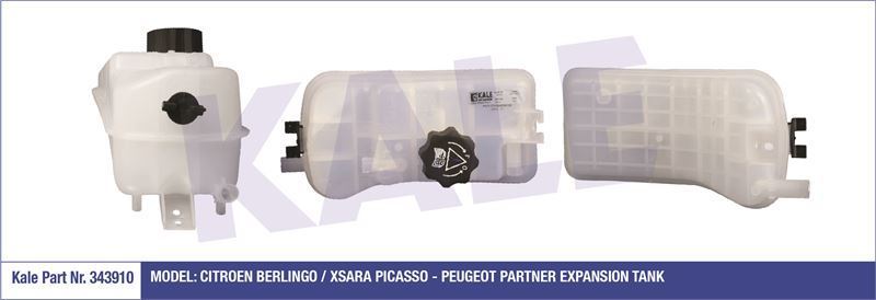 Kale 343910 Radyatör Yedek Su Deposu Partner Iı / Xsara Pıcasso B