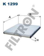 Filtron K1299 Kabin Filtresi Suzukı Jimny 1.3 16V 82Hp 02/01-