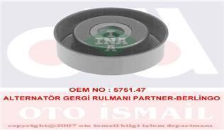 Ina 531055010 V Kayış Gergi Rulmanı Scudo 1998 Sonrası / 306 307 Partner E