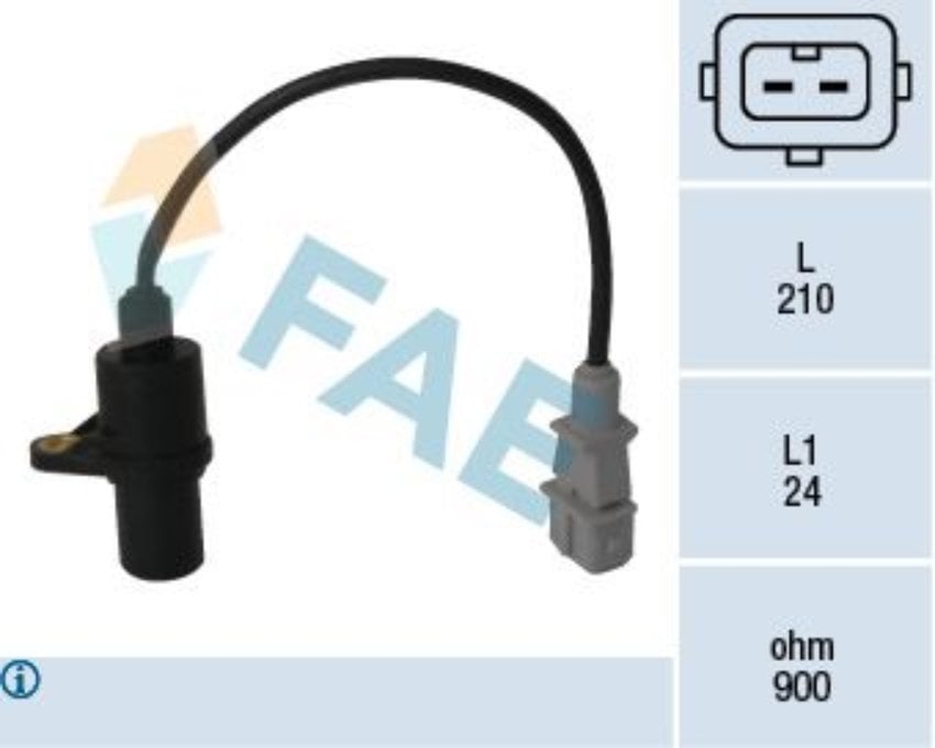 Fae 79047 Krank Pozisyon Sensörü 2 Fişli Accent 2000-2005 Getz 20