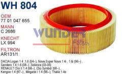 WUNDER WH804 HAVA FİLTRESİ - RENAULT CLiO SEMBOL 1.4i.e
