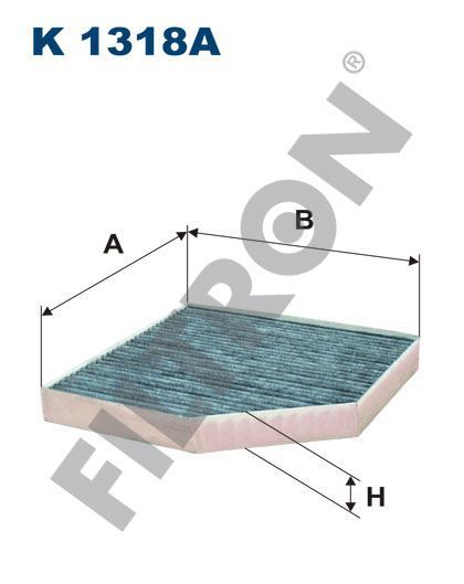 Filtron K1318A Kabin Filtresi Audı A7 (4Ga/Gf) 3.0 Tfsı 299Hp 10/