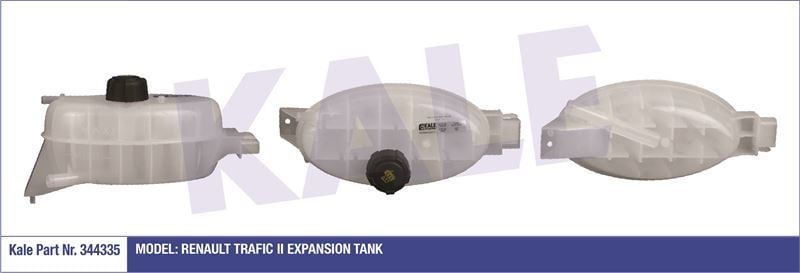 Kale 344335 Radyatör Yedek Su Deposu Trafıc Iı / Solenza 2008 Sonrası Dust