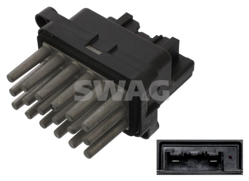 Swag 50938645 Kalorifer Kumanda Modülü Fıesta Fusıon 01 - Mondeo