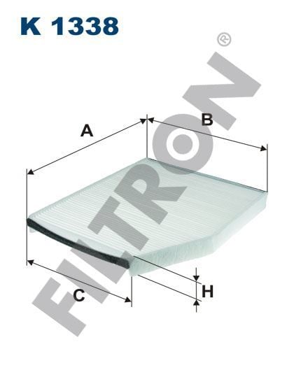 Filtron K1338 Polen Filtresi Ford Tourneo Custom 12=- 2.2 Tdci 12