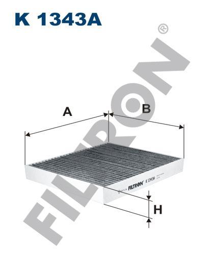 Filtron K1343A Kabin Filtresi Insıgnıa-Astra J-Merıva B-Mokko-Ave