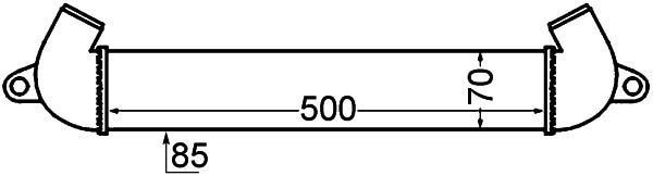 Opar 46849068 Turbo Radyatörü Doblo 2001 Sonrası 1.3 Jtd 1.9 Jtd