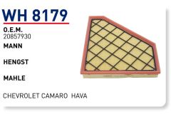WUNDER WH8179 HAVA FİLTRESİ - CHEVROLET CAMARO