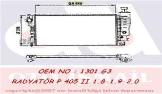 VALEO 730575 SU RADYATÖRÜ 405