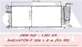 VALEO 730927 SU RADYATÖRÜ 306 93- 1.8 XU7JP / ZX 93-