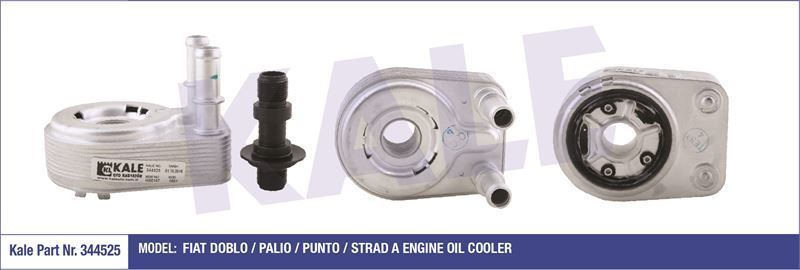 Kale 344525 Yağ Soğutucusu Doblo 2001 Sonrası 1.9D 1.9 Jtd Punto Iı 99-
