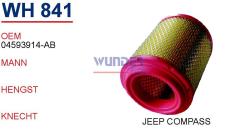 WUNDER WH841 HAVA FİLTRESİ - CHRYSLER DODGE CALIBER 2.0 - 2.4 - t