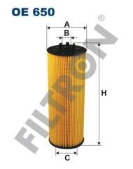 Filtron Oe650 Yağ Filtresi Passat (98-05) 2.5Tdı- A4 (97-06)- A6