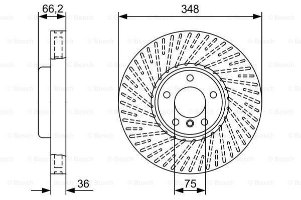 Bosch 0986479W19 Disk Ayna Ön Sol F06 F07 F10 F10 Lci F11 F11 Lci