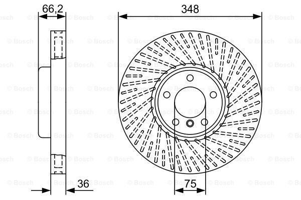 Bosch 0986479W20 Disk Ayna Ön Sağ F06 F07 F10 F10 Lci F11 F11 Lci