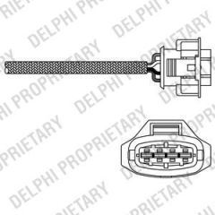 Delphi Es20315-12B1 Oksijen/Lambda Sensörü Astra G Astra H Vectra B Cors