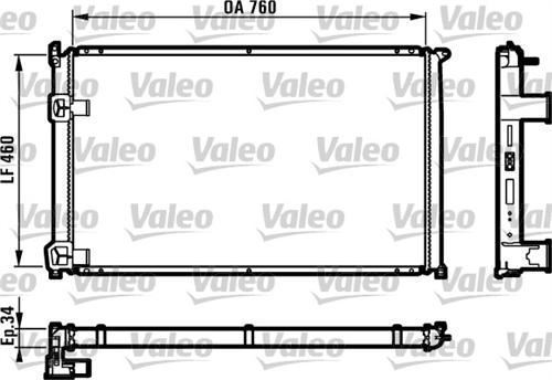 VALEO 732063 SU RADYATÖRÜ MASTER II 98- 2.5D S8U / MOVANO A 98-
