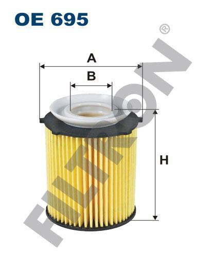 Filtron Oe695 Yağ Filtresi Mercedes A Seri (W176)A180-A200-A250-B