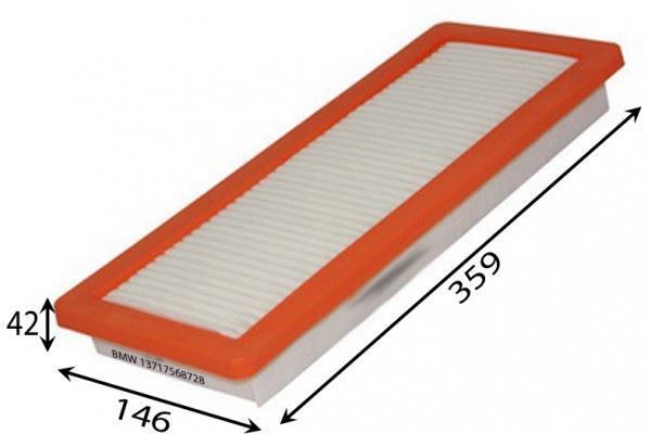 Peugeot 1444.Tt Hava Filtresi 207 208 308 408 508 3008 Rcz / C4 P