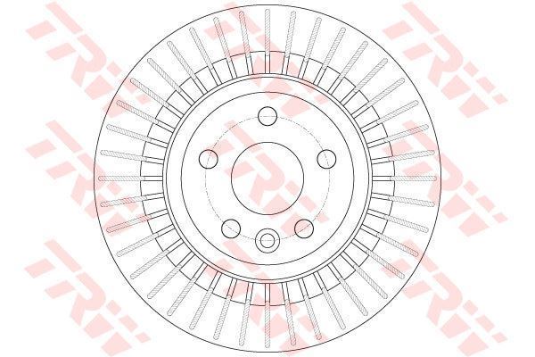 Trw Df6308 Fren Diski Arka Xc60 08-
