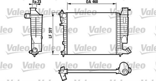 VALEO 732534 SU RADYATÖRÜ 306 / XSARA