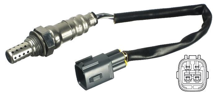 Delphi Es20446-12B1 Oksijen/Lambda Sensörü C1 107 Aygo. Yarıs 06 05-