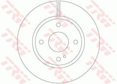 Trw Df6399 Fren Diski Ön Fıesta Vı 2008 Sonrası Havalı 258Mm