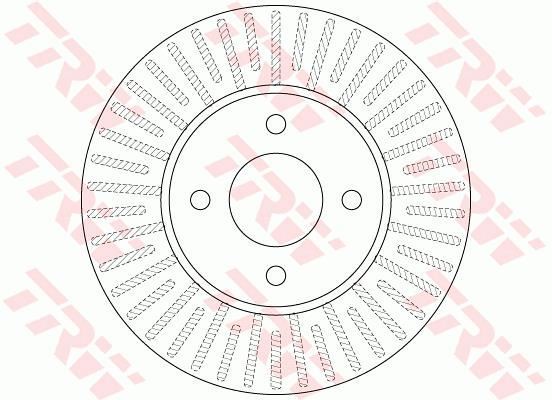 Trw Df6430 Fren Diski Ön Mıcra K13  2010 Sonrası Note  2013 Sonrası Havalı 260Mm