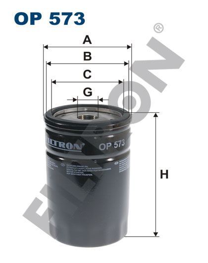 Filtron Op573 Yağ Filtresi Mercedes 190 (W201)-(W124)-E Serısı (W