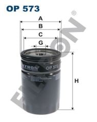 Filtron Op573 Yağ Filtresi Mercedes 190 (W201)-(W124)-E Serısı (W