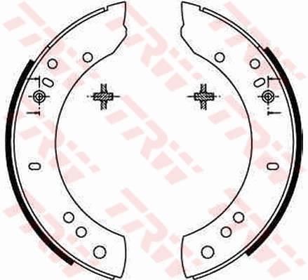 Trw Gs6082 Kampana Balata 88/109 63- 90-110 1985 Sonrası Defender 90-