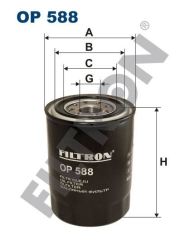 Filtron Op588 Yağ Filtresi Nıssan Prımera Iı (P11) 2.0 Td 90Hp (9