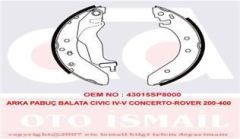 Trw Gs6246 Kampana Balata Cıvıc Iv 95-01 Concerto 89-99 / 25 99-0