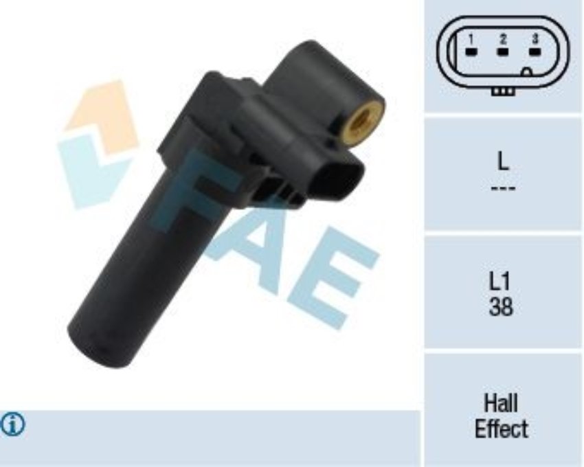 Fae 79377 Krank Mil Sensörü Boxer Iı Iıı 2.2 E5 / Transit Custom