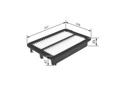 Bosch F026400356 Hava Filtresi Bmw 1 Bmw 2 Bmw 3 Bmw 4
